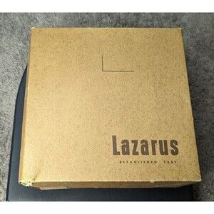 Vintage Lazarus Square Hat Box